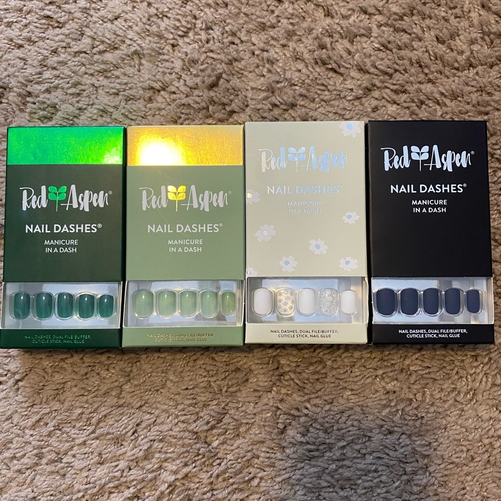 New Red Aspen Nail Dash Bundle - unopened